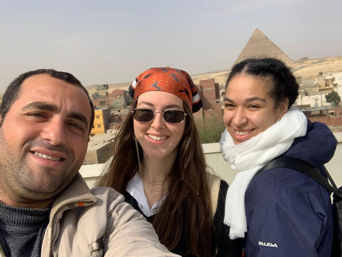 Queen Pyramids View Inn Kafrat al Jabal Bagian luar foto