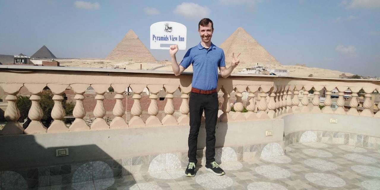 Queen Pyramids View Inn Kafrat al Jabal Bagian luar foto