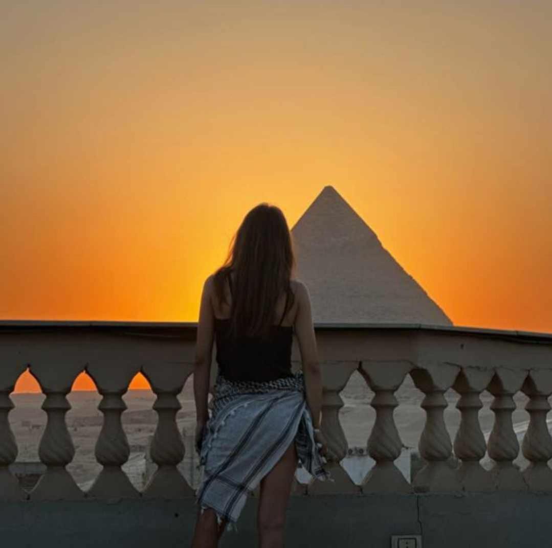 Queen Pyramids View Inn Kafrat al Jabal Bagian luar foto