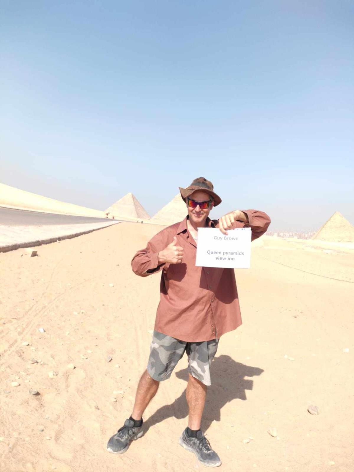Queen Pyramids View Inn Kafrat al Jabal Bagian luar foto