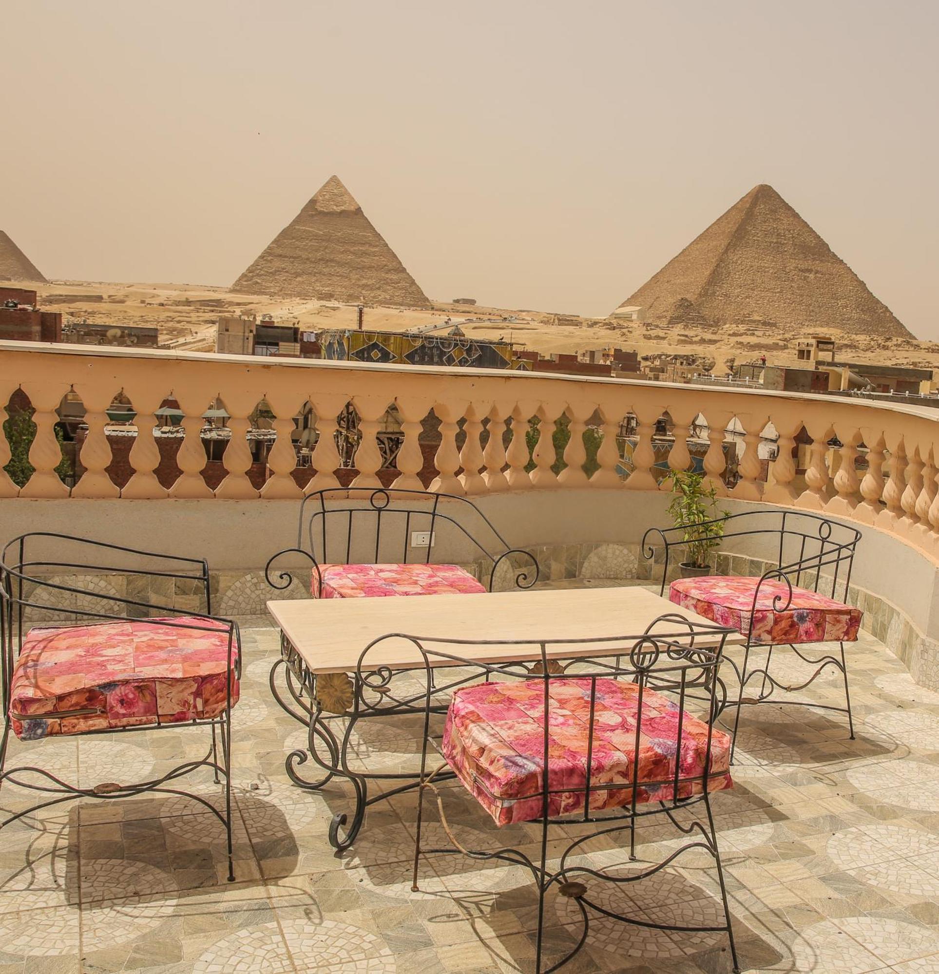 Queen Pyramids View Inn Kafrat al Jabal Bagian luar foto