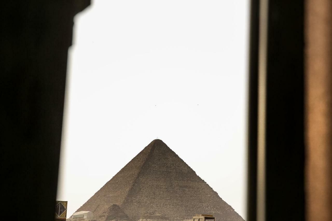 Queen Pyramids View Inn Kafrat al Jabal Bagian luar foto